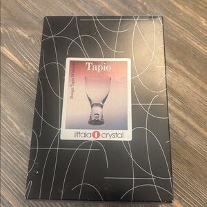 NIB! IITTALA FINLAND 6 oz. Set/2 Glasses Drinkware Scandinavian Tapio